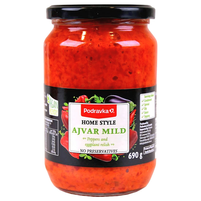 Podravka Home Style Ajvar Mild 690G ( BB 10/10/2028 )
