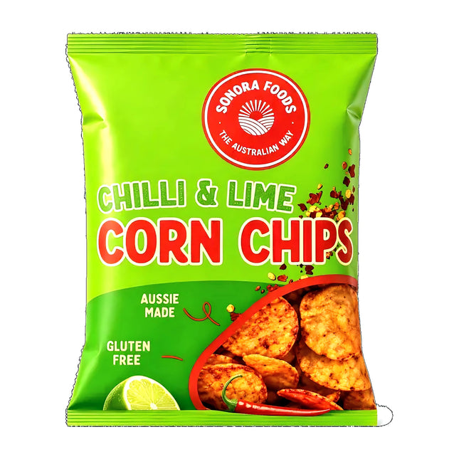 Sonora Foods Chilli & Lime Corn Chips 200G ( BBD 16/01/2027 )