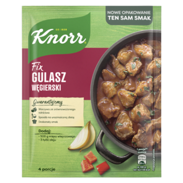 Knorr Fix Goulash Wegierski 46G ( BB 30/01/2027 )