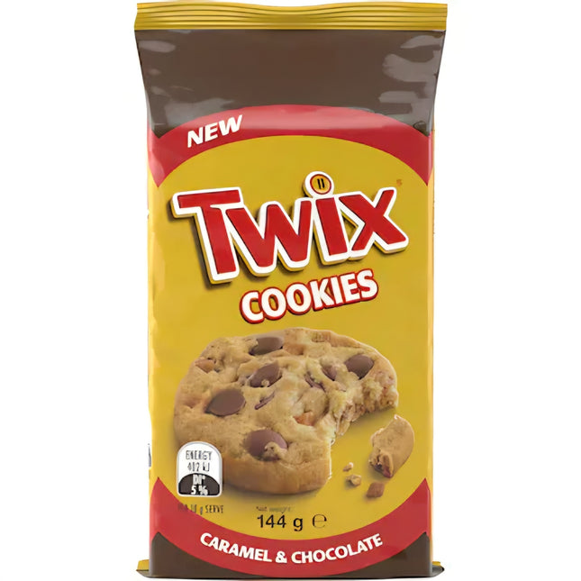 Twix Caramel & Chocolate Cookies 144G ( BB 05/09/2026 )