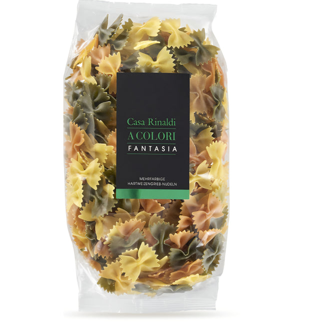 Casa Rinaldi Tricolour Farfalle 500G ( BB 31/12/2027 )