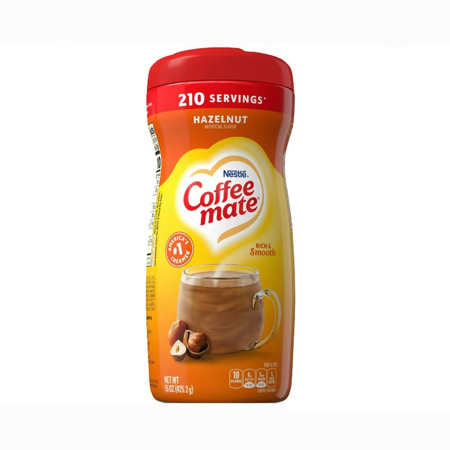 Nestle Coffee Mate Powder Creamer Hazelnut 15oz 425G ( BB 22/07/2027 )