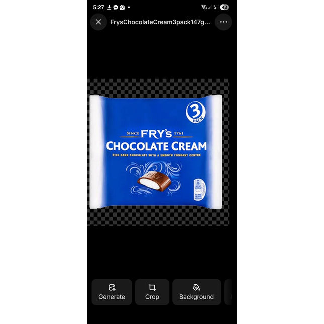 Fry's Chocolate Cream 3 Pack 147G ( BB 21/02/2026 )