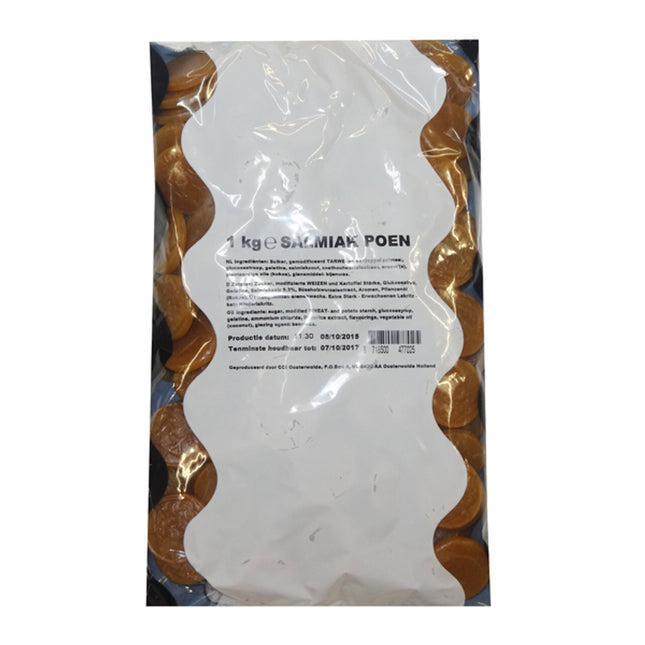 K&H Salmiak Poen 1Kg Bag ( BB 19/03/2027 )