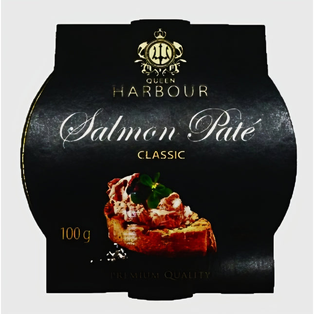 Queen Harbour Salmon Pate Classic 100G ( BB 26/07/2027 )
