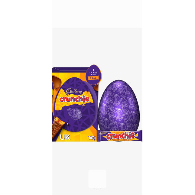 Cadbury Large Crunchie Easter Egg 167G ( BB 31/07/2026 )