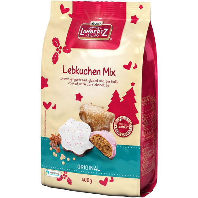 Lambertz Lebkuchen Gingerbread Mix Bag 400G ( BB 30/04/2026 )