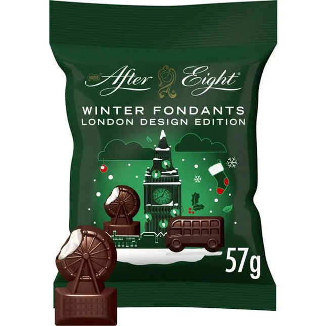 Nestle After Eight Mint Dark Chocolate Winter Fondants 57G ( BB 30/03/2026 )