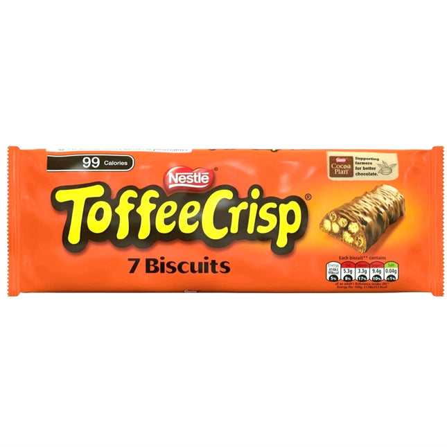 Nestle Toffee Crisp 7 Bars Multipack ( BB 30/10/2026 )