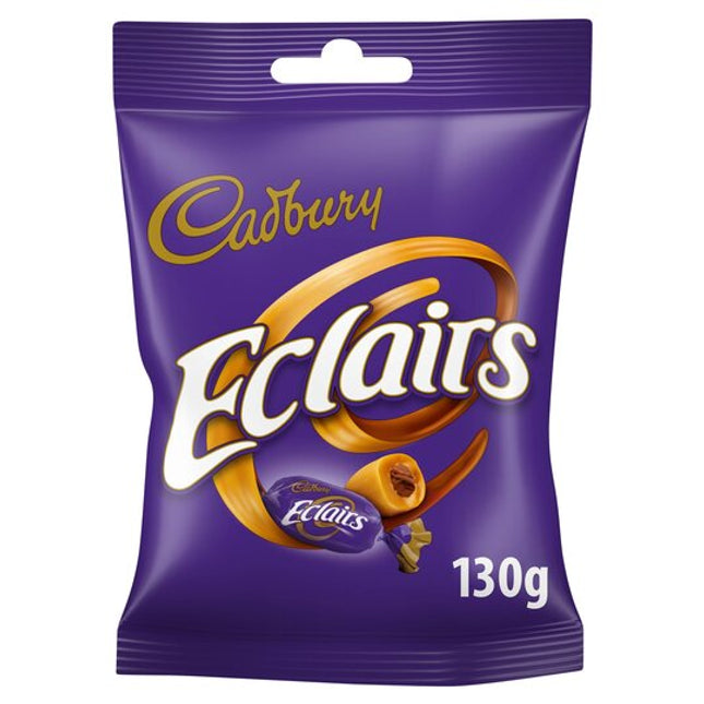 Cadbury Chocolate Eclairs Bag 130G ( BB 05/12/2026 )