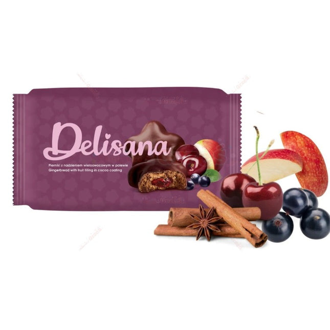 Delisana Gingerbread Star with Fruits 200G ( BB 30/03/2027 )