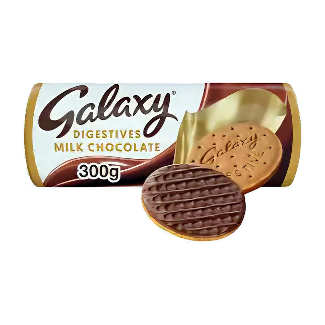 Galaxy Milk Chocolate Digestives Biscuits 300G ( BBD 19/11/2026 )