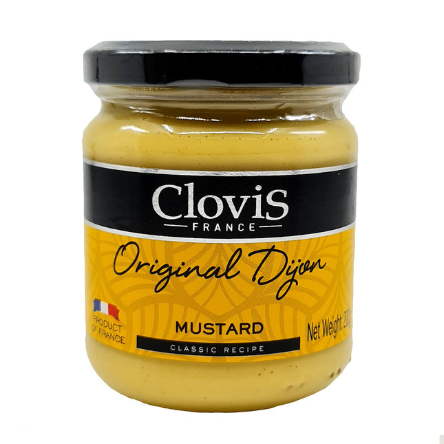 Clovis Original Dijon Mustard 200G ( BB 30/07/2026 )