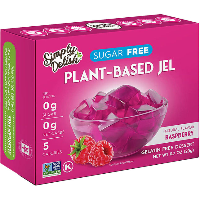 Simply Delish Raspberry Jelly Dessert 20G Sugar Free ( BB 08/2027 )