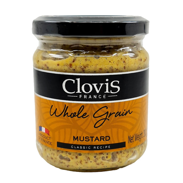 Clovis Whole Grain Mustard 200G ( BB 30/07/2026 )