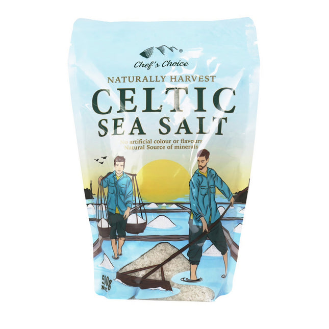 Chef's Choice Celtic Sea Salt 500G ( BB 01/2028 )