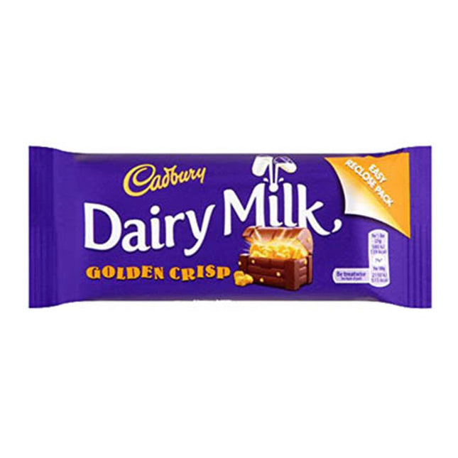 Cadbury Dairy Milk Golden Crisp 54G Ireland ( BB 22/02/2026 )