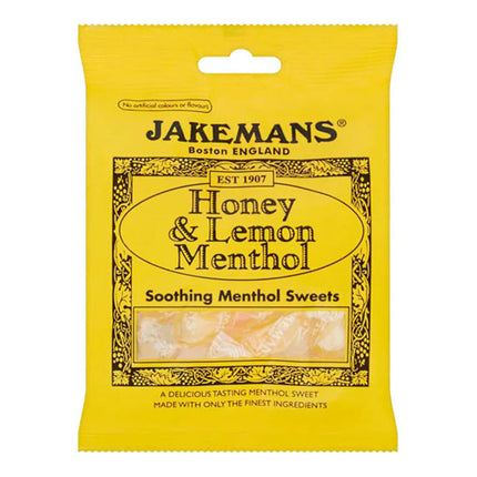 Jakemans Honey & Lemon 73G Menthol ( BB 03/2025 )