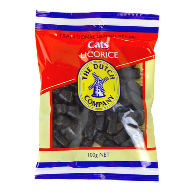 The Dutch Company Cats Licorice 100G ( BB 18/11/2027 )