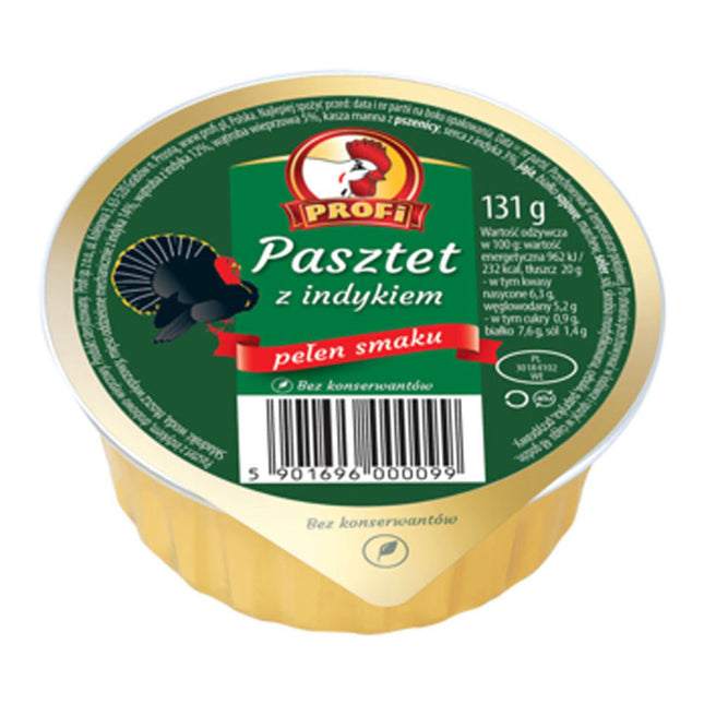 Profi Pasztet Turkey Pate 131G ( BB 17/12/2025 )