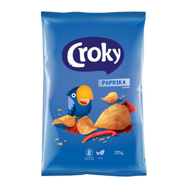 Croky Chips Paprika 200G ( BB 30/01/2026 )