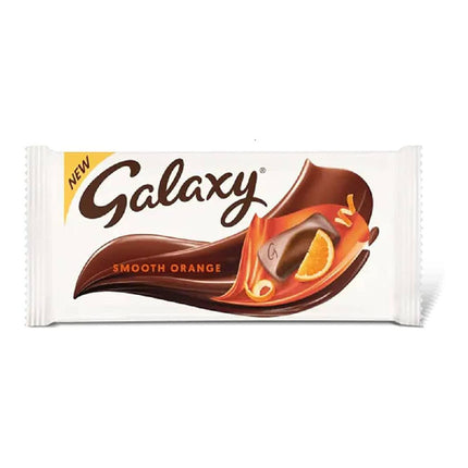 Galaxy Smooth Orange Chocolate Bar 110G ( BB 18/08/2024 )