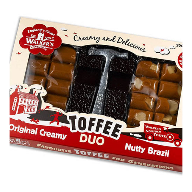 Walker's Nonsuch Toffee Hammer Pack Original & Brazil 200G ( BB 18/05/2026 )