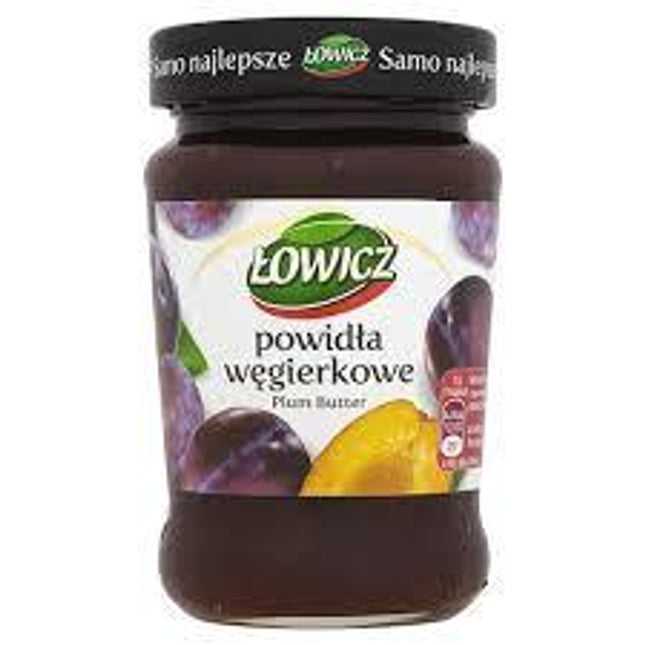 Lowicz Plum Jam Low Sugar 290G ( BB 09/2026 )