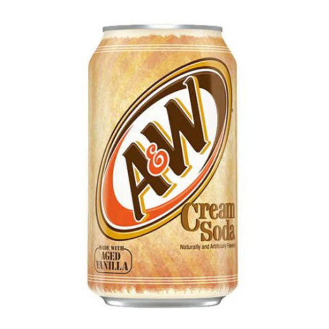A&W Cream Soda 355ml ( BB 30/08/2025 )