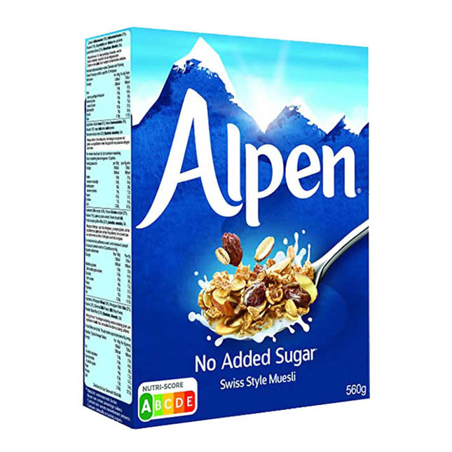 Alpen Muesli No Sugar Added 560G ( BB 08/08/2026 )
