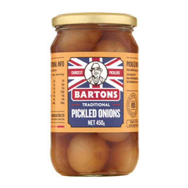 Bartons Traditional Pickle Onion 450G ( BB 31/12/2026 )