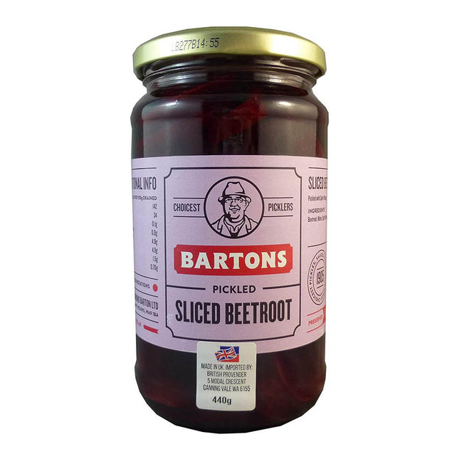 Bartons Sliced Beetroot 440G ( BB 28/02/2027 )