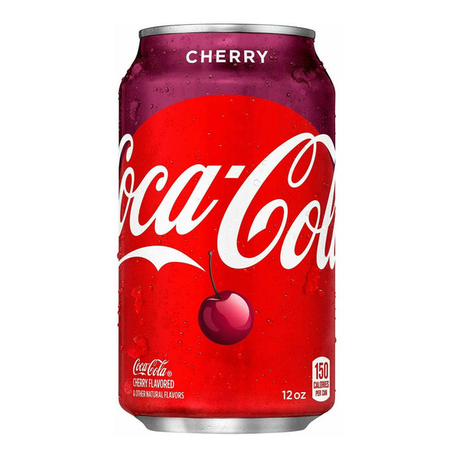 Coca-Cola Cherry Coke 330ML USA ( BB 11/05/2026 )