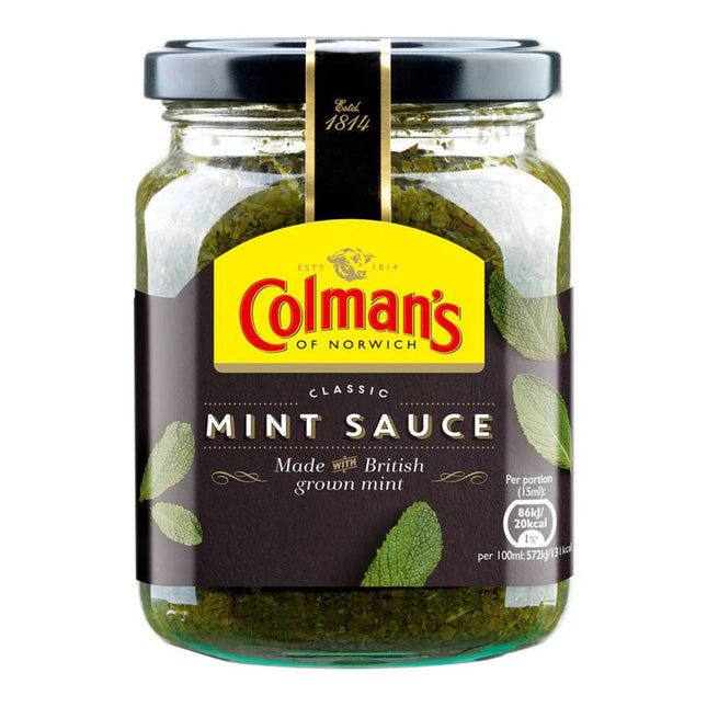 Colman's Mint Sauce 165G ( BB 30//05/2026 )