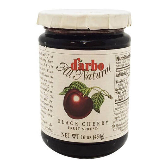 D'arbo Black Cherry Fruit Spread 454G ( BB 24/04/2027 )