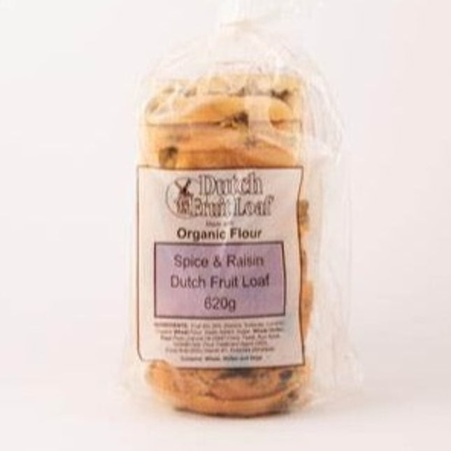 Dutch Organic Fruit Loaf Spice & Raisin 620G ( BB 21/01/2026 )