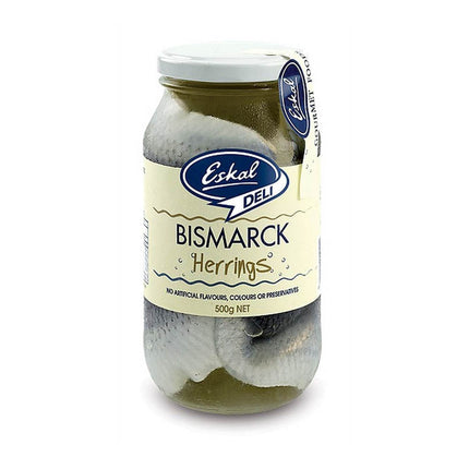 Eskal Bismarck Herring 500g (* Refrigerated items are for local pick-up or deliveries less than 10 km from our Moorabbin store only )