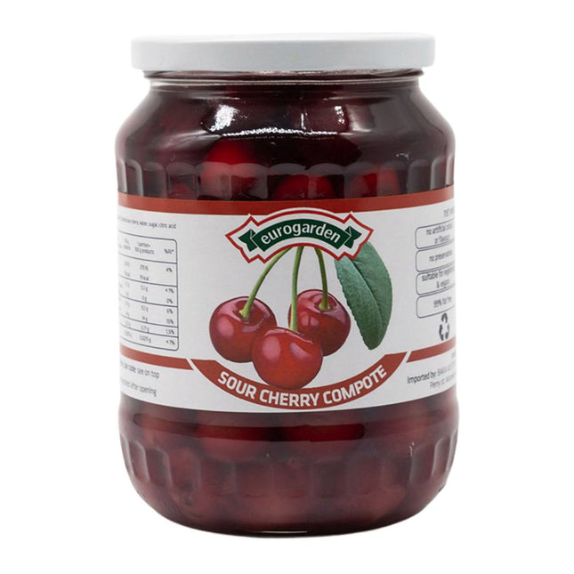 Eurogarden Pitted Morello Sour Cherry 680G ( BB 31/12/2029 )