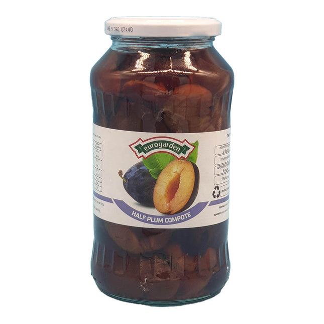 Eurogarden Half Plum Compote 720G ( BB 30/12/2026 )