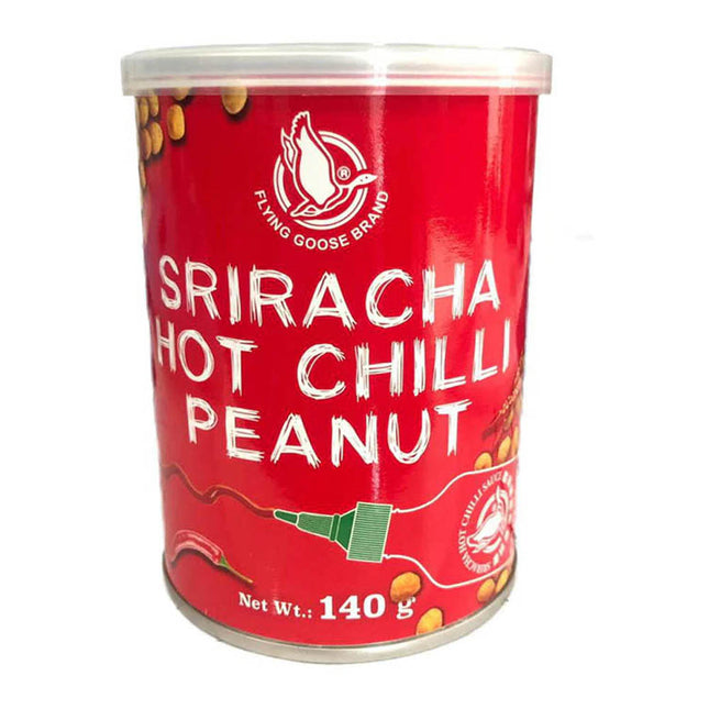 Flying Goose Brand Sriracha Hot Chilli Peanuts Original 140G ( BB 12/12/2025 )