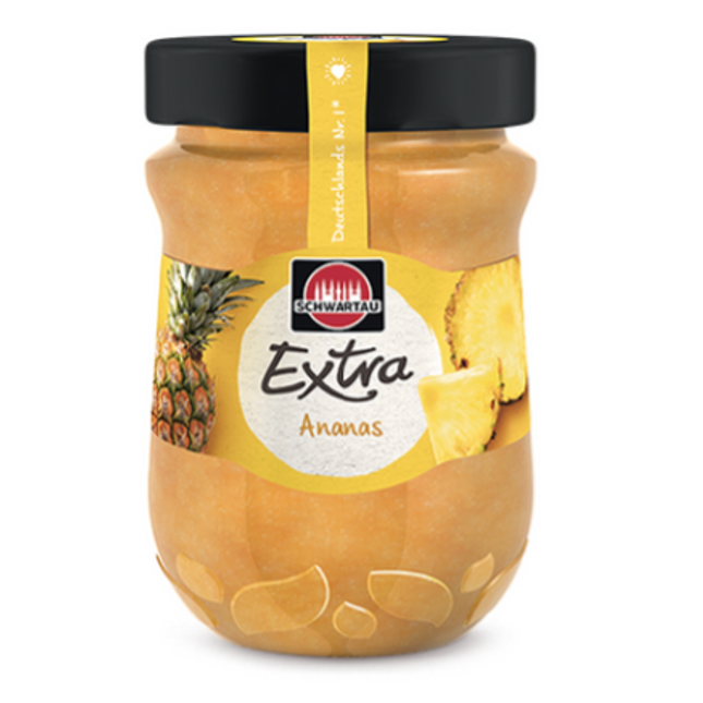 Schwartau Extra Pineapple Jam 340G ( BB 11/10/2025 )