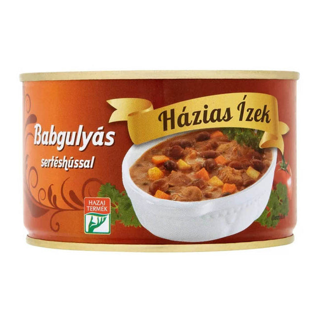 Hazias izek Bean Goulash with Pork 400G ( BB 31/12/2026 )