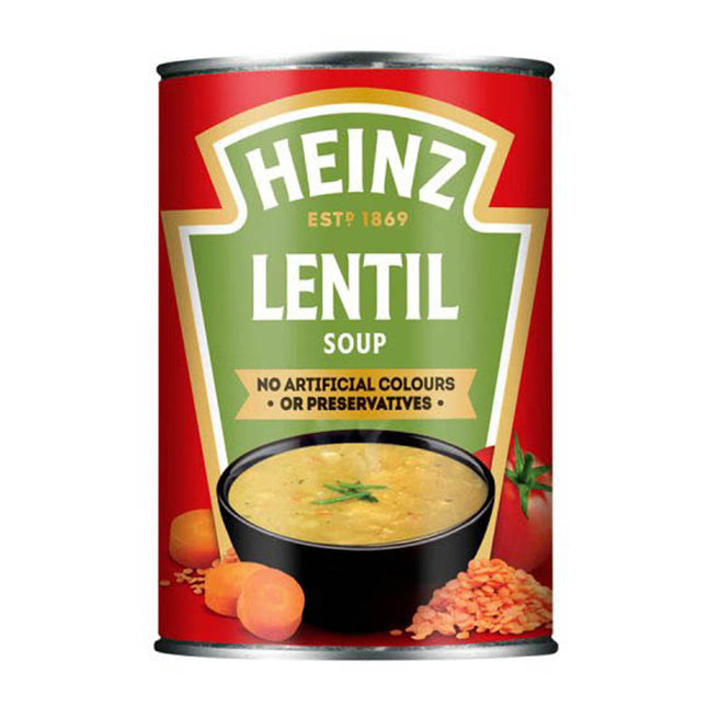 Heinz Lentil Soup 400G UK ( BB 30/01/2026 )