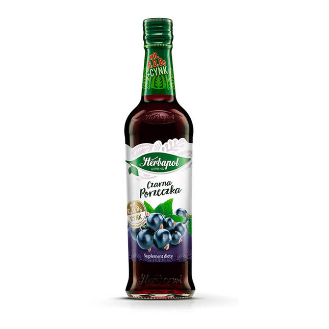 Herbapol Blackcurrant Syrup 420ML (BB 26/09/2026 )