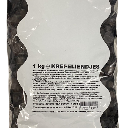 CCI K&H Krepeliendjes / Soft Buttons Licorice 1kg bag ( BB 28/06/2025 )