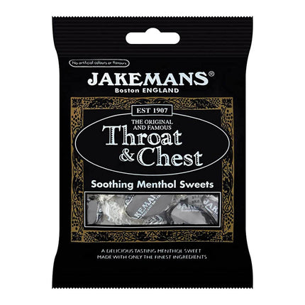 Jackemans Throat and Chest Cough Lozenges Drops 100G ( BB 05/2025 )