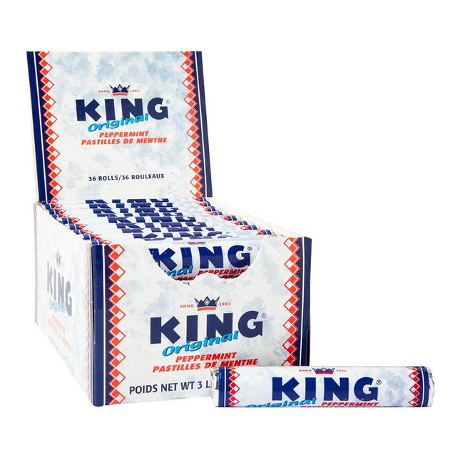 King Peppermunt Original 36 Rolls Box ( BB 31/12/2026 )