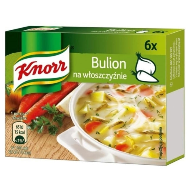 Knorr Vegetable Stock Cubes 6 x 10G ( BB 07/2025 )
