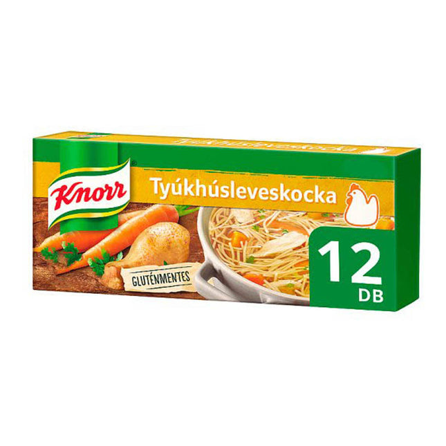 Knorr Chicken Soup Cubes ×12 120G ( BB 30/06/2025 )