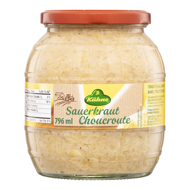 Kuhne Barrel Sauerkraut 810G ( BB 05/12/2027 )